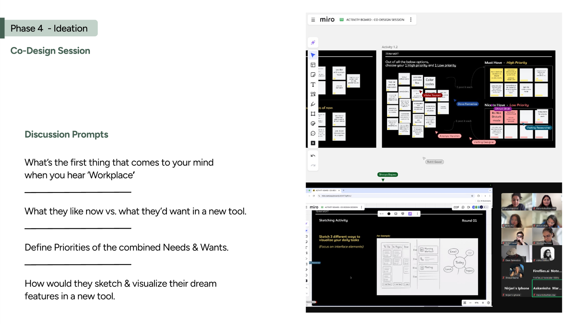 Align interaction flows